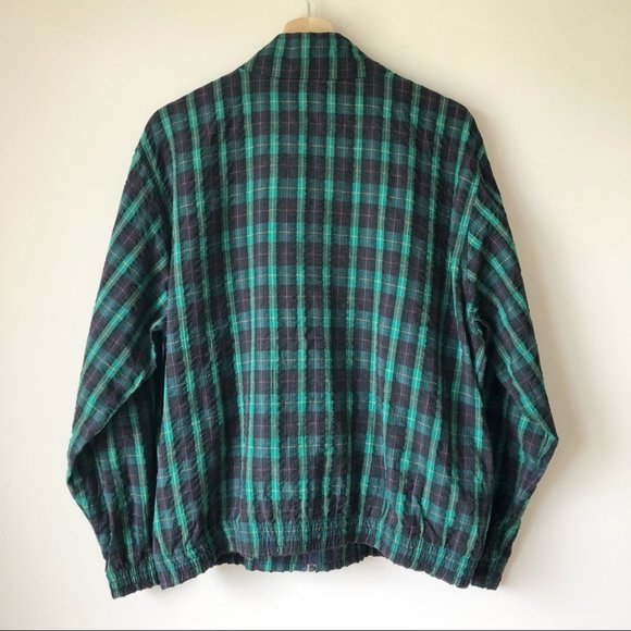 Vintage Orvis Plaid Zip Jacket Matching Pants Suit - Picture 3 of 14